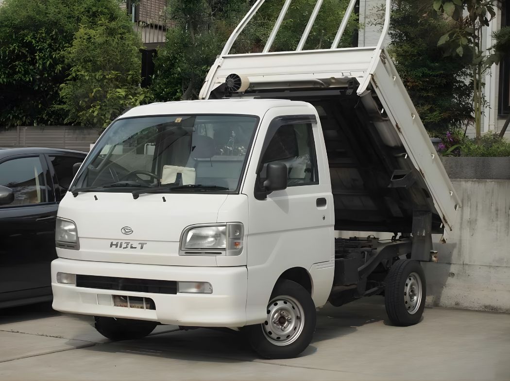 2001 Daihatsu Hijet Scissor Lift Dump Truck 4WD - Photo 1